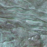 detail of bronze waves